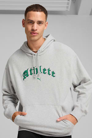 GRAPHICS "Athlete" Hoodie Men, Light Gray Heather, extralarge-GBR